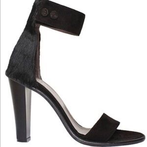 💛 Tibi Barbara Calf Hair Heels Size 39